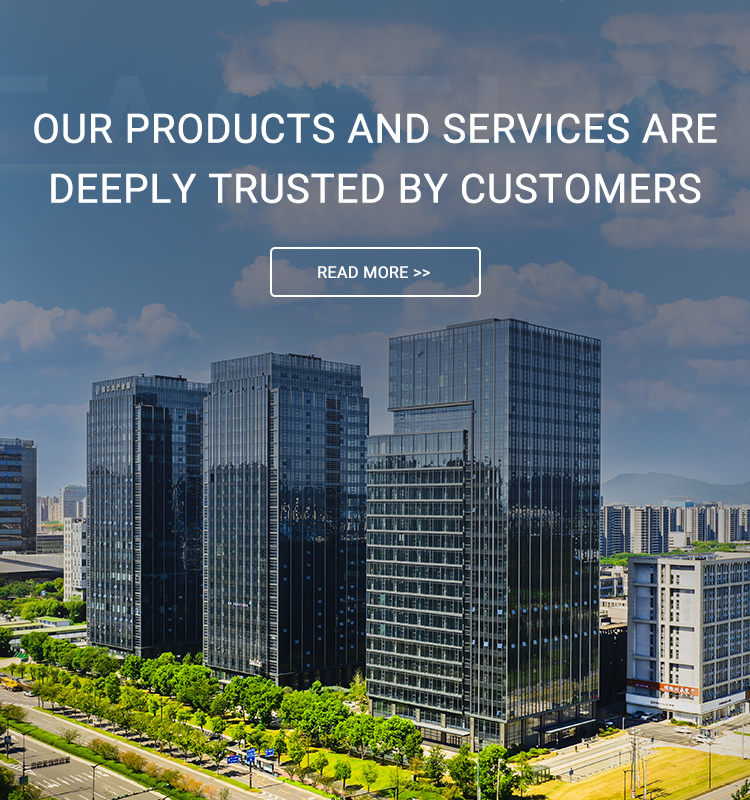 Our products and services are deeply trusted by customers