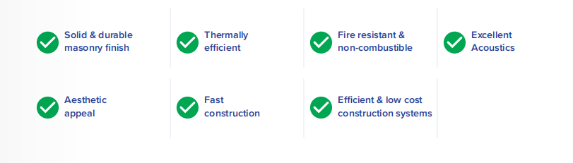Advantage Of Eastland AAC Floor Panel (Non-Load-bearing)