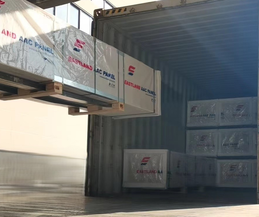 Packing & Shipping of Eastland AAC Panels