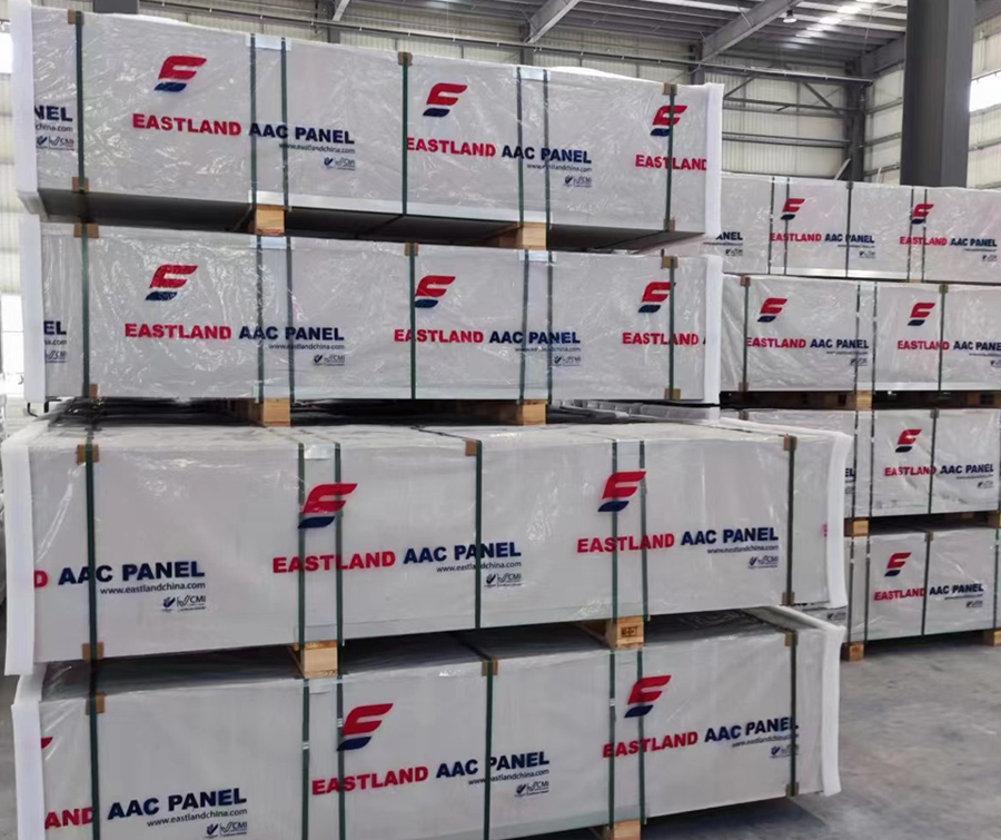 Packing & Shipping of Eastland AAC Panels